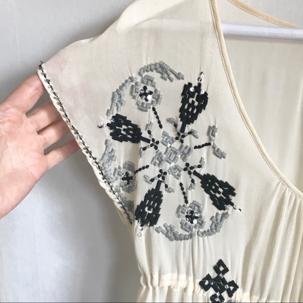 UO Kimchi & Blue Embellished Boho Tunic Top - Picture 8 of 8